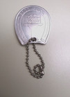 Vintage Horseshoe Shaped Silver City Casino Las Vegas Souvenir Key Chain — photo 3