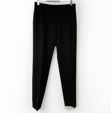 Valentino Women’s Size S Black Pants Wool Blend Straight Leg 