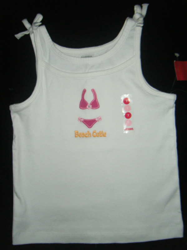 NWT Gymboree Floral Reef Tank Top Size 7