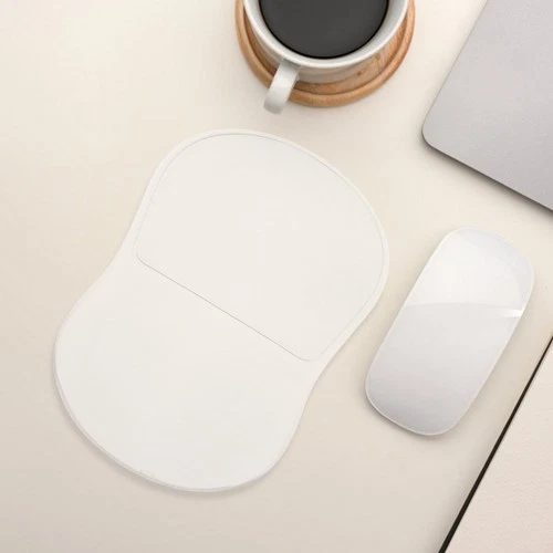  Gel Wrist Rest Pad for Mouse Ergonomic Mousepad with Clear Cushioned Palm Rest
