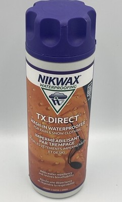 Nikwax TX.Direct Wash-In Waterproofing 10 fl oz **NEW SEALED** Exp 5/2029