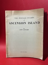 John Leonard The Postage Stamps of Ascension Island 1958 Philately Rare