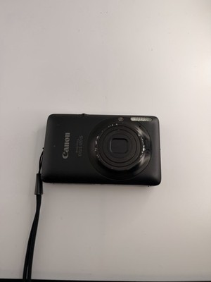 Canon Digital IXUS 120 IS Black 12.1MP Vintage Y2K Digicam CCD SD940 IS - Tested