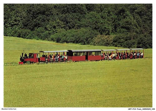 ARTP14-0975-TRAIN - IN The Plain Ein Zug Aus Route Richtung Fleury - Bild 1 von 2
