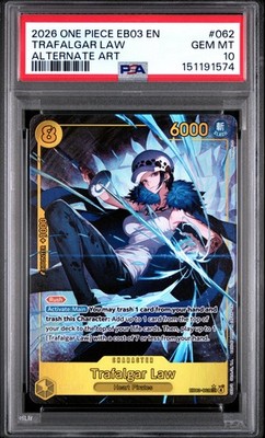 2026 Eb03 One Piece Heroines Edition Trafalgar Law Alternate Art