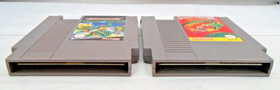 Teenage Mutant Ninja Hero Turtles + Burai Fighter (Nintendo NES Cartridges) PAL