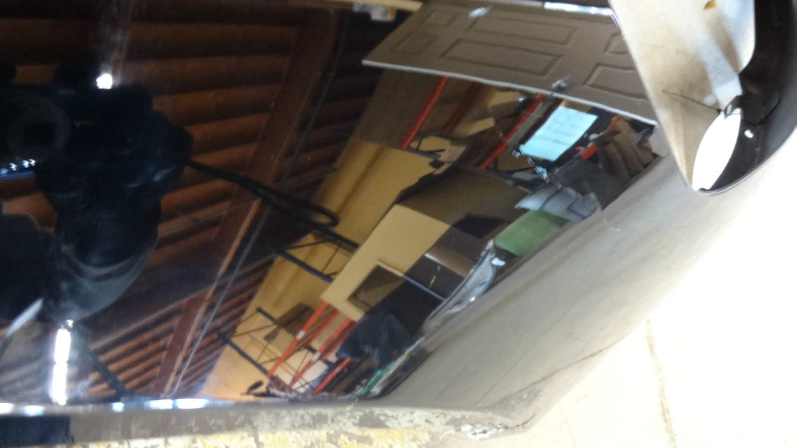 Aston Martin Virage Volante, RH, Right Front Fender, Slight Scratches, Cracked