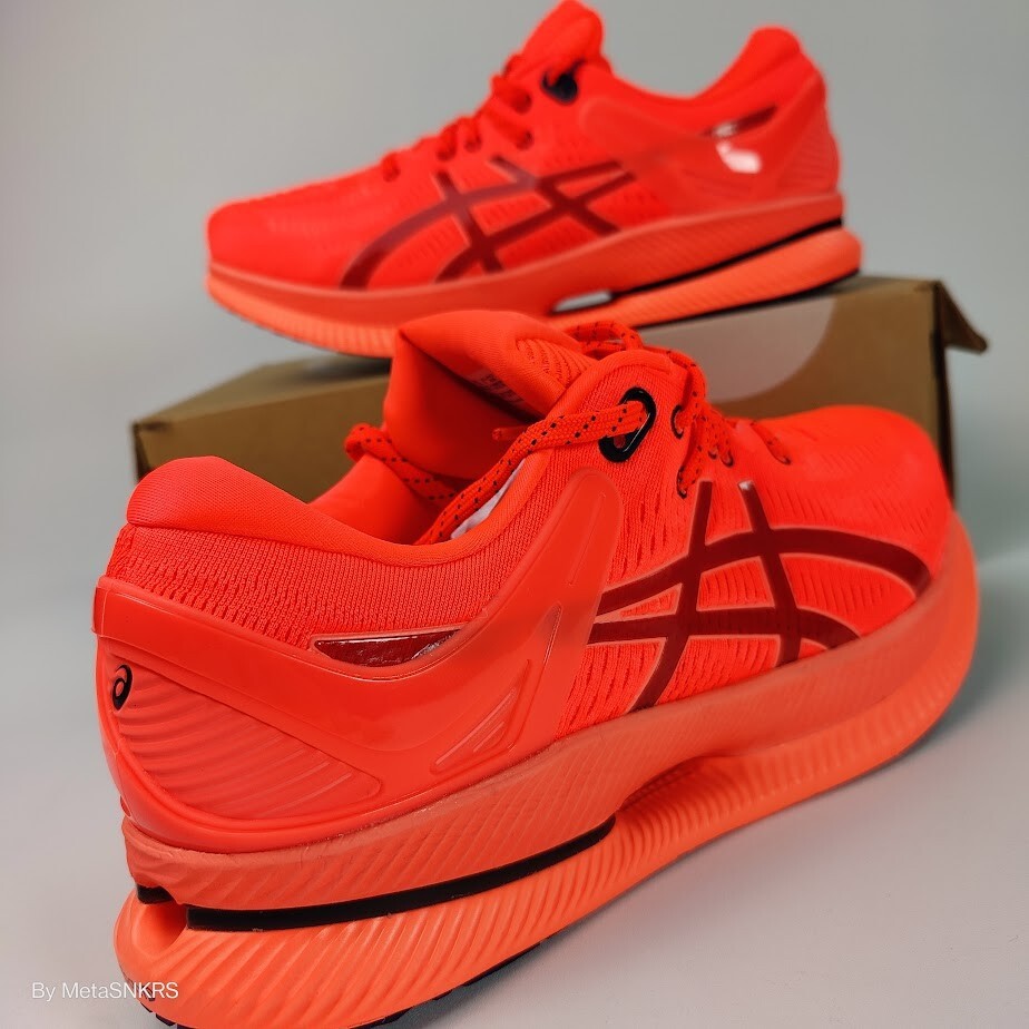 Asics US 13 Men's Sunrise Red Black Distance Runner MetaRide - 1011A967 700  New thumbnail 8