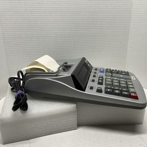 Calculadora de impresión empresarial con pantalla de 2 colores CANON MP20DHII de 12 dígitos botón grande - Imagen 2 de 7