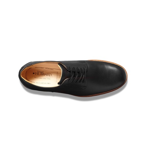 Samuel Hubbard Men's "Rainy Day Founder" Oxford Black Leather - Picture 5 of 6