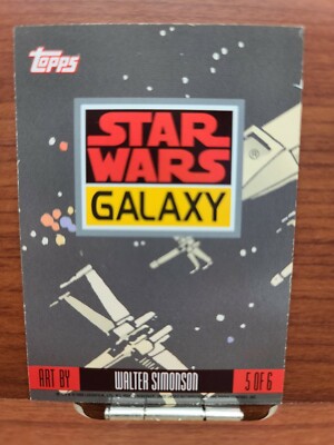 Topps Star Wars GALAXY 1993 Holographic Card #5 Of 6 003 | eBay