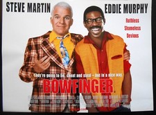 BOWFINGER Eddie Murphy Steve Martin Movie Lobby Poster Original 1999 UK Cinema