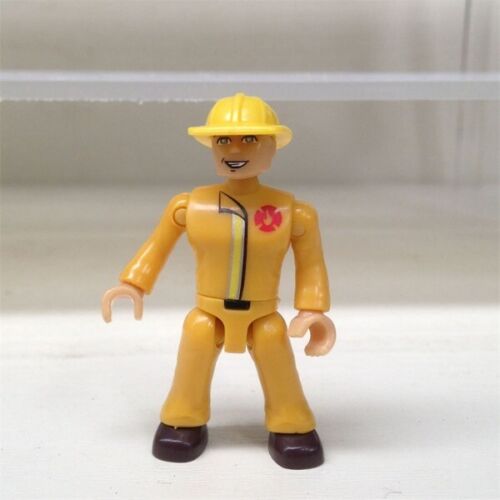 Mega Bloks CAT Firefighter Prisoner Building Blocks Figure Model Doll Toy 1X - Picture 19 of 25