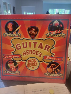 VA Guitar Heroes STONY PLAIN 2014 Blues Canada LP VINYL Record NM