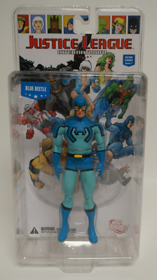 DC Direct Justice League International Series 2 BLUE BEETLE Action Figure NIB
