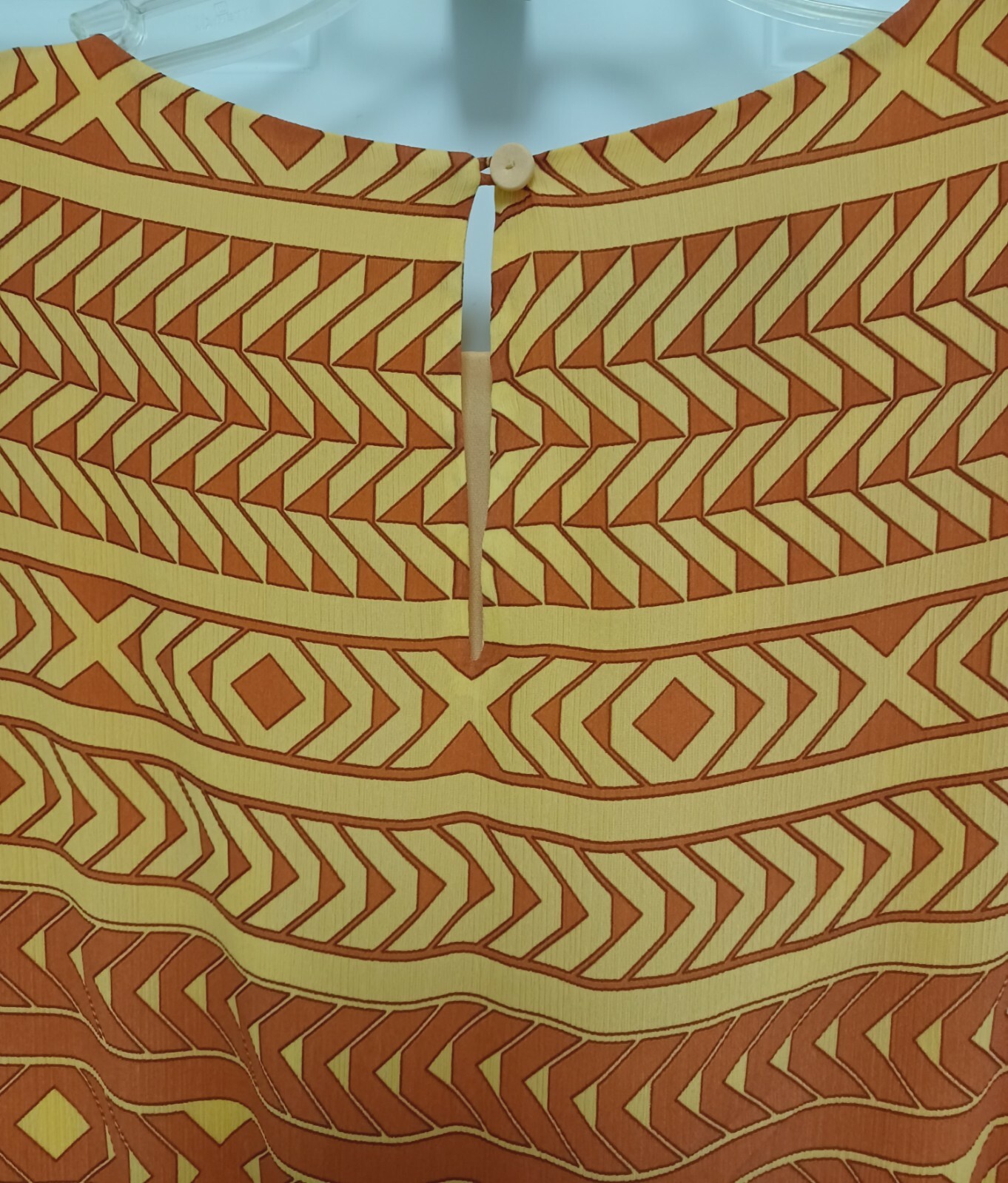 Pendleton Multicolor Peach Orange  Sleeveless Dre… - image 5