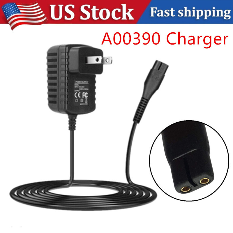A00390 Charger Cable Charging Cord For Oneblade Power RQ330.S300.QP2520 Shaver
