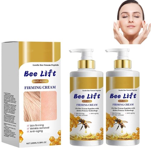 2Pcs Bee Venom Skin Firming Cream, BeeLift Anti-Aging Firming Cream, Wrinkle Rem - Picture 5 of 7