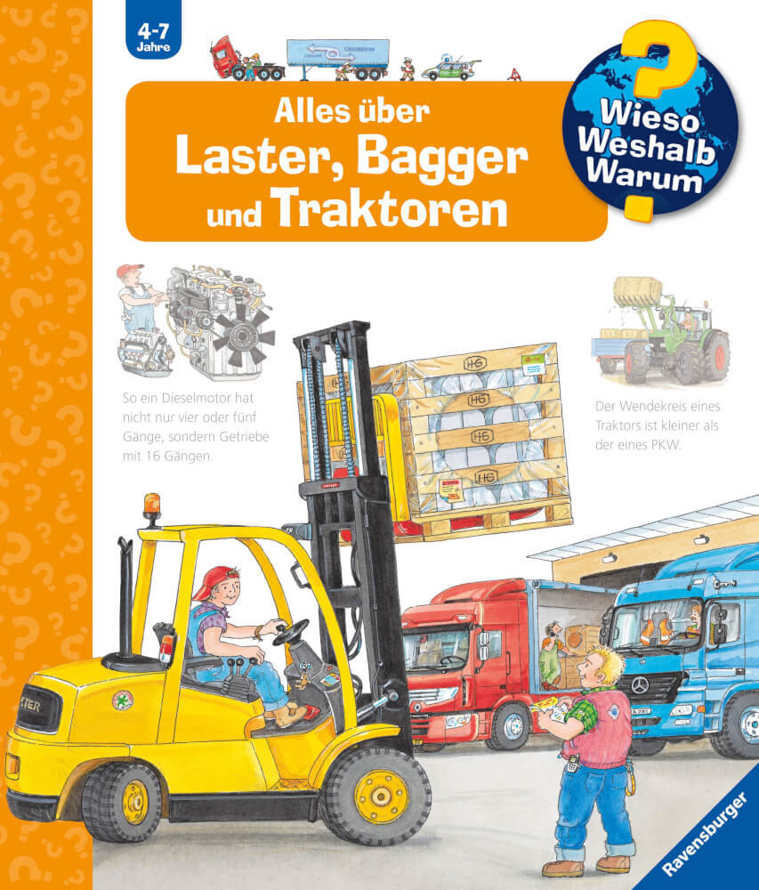 Ravensburger 32755 Wieso? Weshalb? Warum? 38: Alles Über Laster,