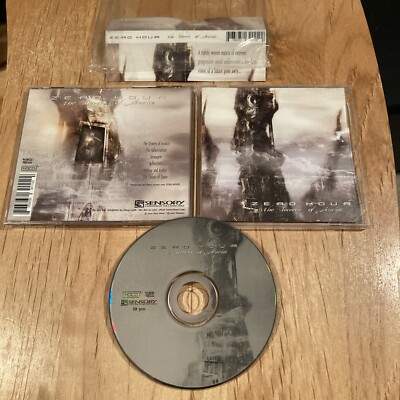Zero Hour   The Towers Of Avarice CD 1st US press spiral architect cynthesis
