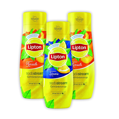 SodaStream Sirup-Bundle, 3x 440ml Getränkesirup
