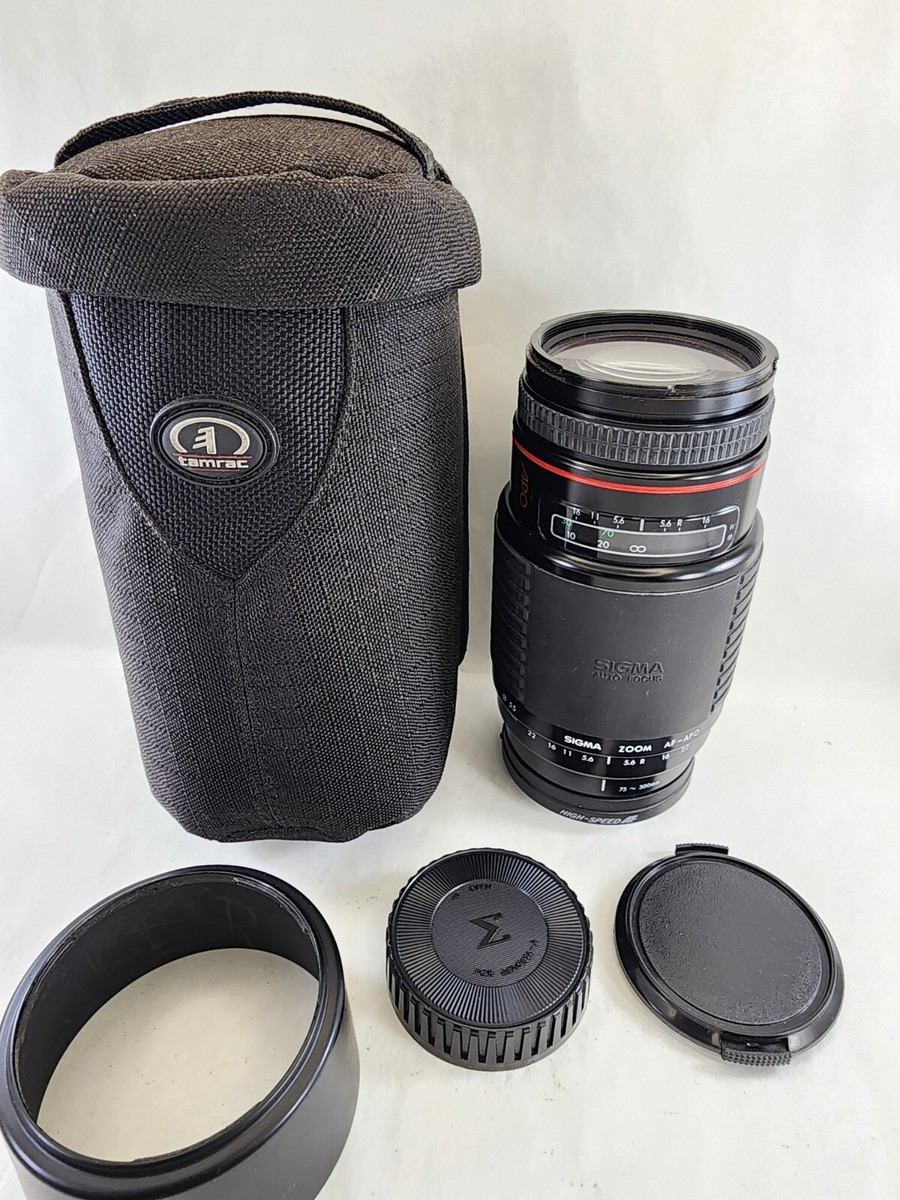 Sigma Zoom AF-APO 75-300mm f/4-5.6 Lens for Minolta | eBay