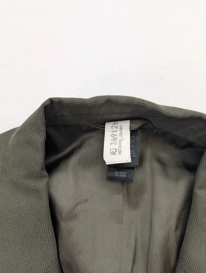 Claiborne Men's Blazer Jacket Sport Coat Size 44L Green - Image 3 of 4