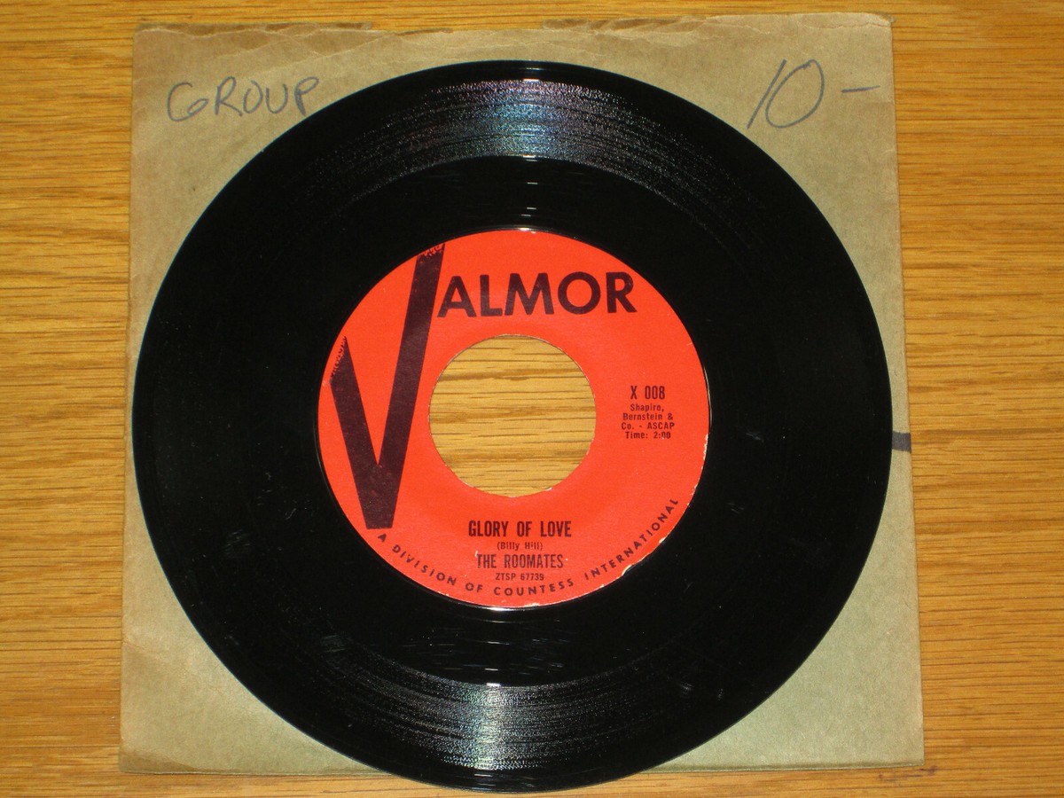 GROUP DOO WOP 45 RPM - THE ROOMMATES - VALMOR 008 - 