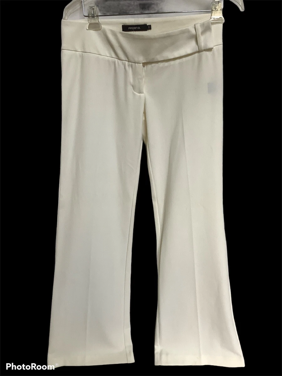 Ladies off white dress clearance pants