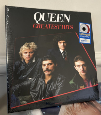 Greatest Hits by Queen 2xLP White Red Color Vinyl Record Exclusive Sealed