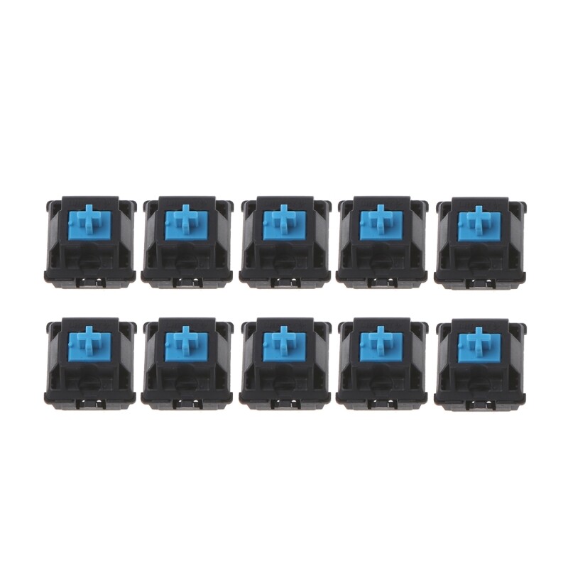 10Pcs Original Cherry MX Black 3 Pin Mechanical Keyboard Switches