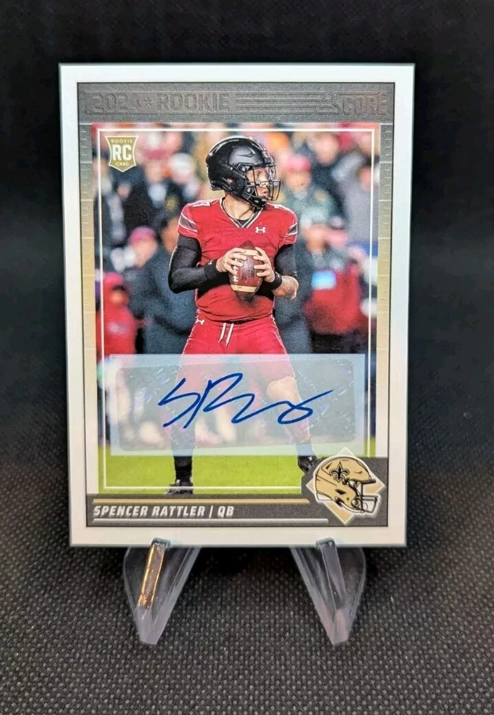 Spencer Rattler trading card