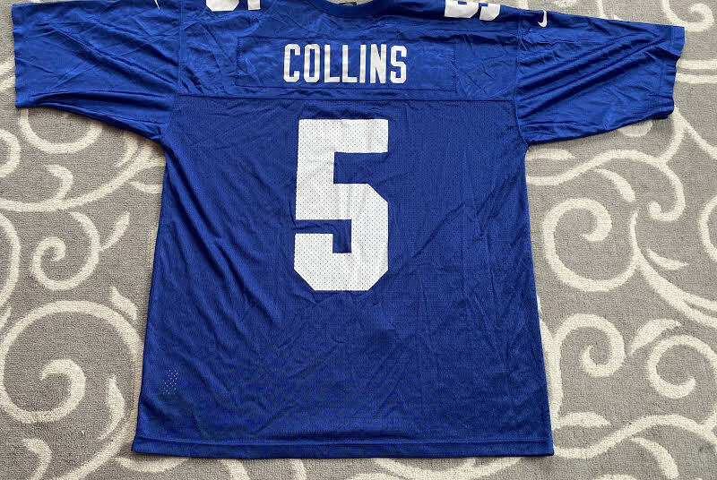 Kerry Collins #5 New York Giants Nike NFL Football Jersey Size XL