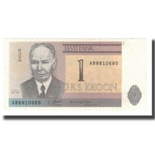 [#569470] Geldschein, Estonia, 1 Kroon, 1992, KM:69a, UNZ