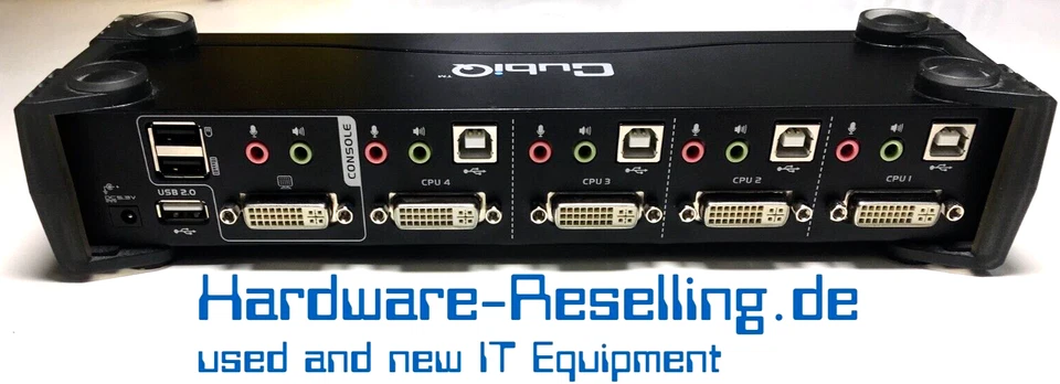 Aten CubiQ 4-Port USB 2.0 DVI KVMP Switch CS1764A - Bild 4 von 4