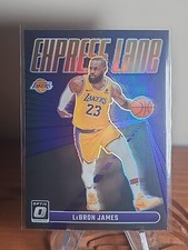 2023-24 Panini Donruss Optic - Express Lane Purple Prizm #9 LeBron James