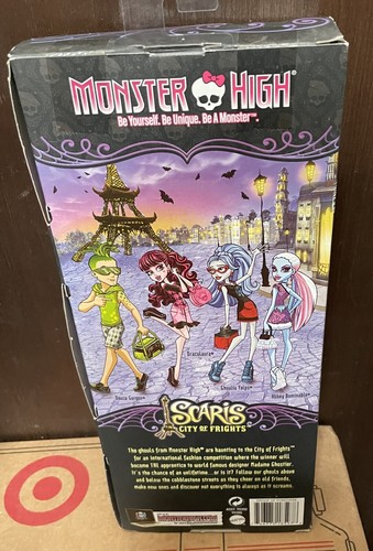 Muñeca Monster High Deuce Gorgon Scaris City of Frights 2012 Mattel NRFB - Imagen 2 de 2