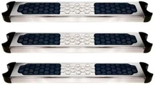 HydroTools Swimming Pool Stainless Steel Replacement Ladder Step - 3 Pack