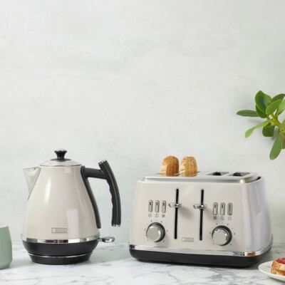 Haden Electric Kettle Slice Toaster Set Cordless