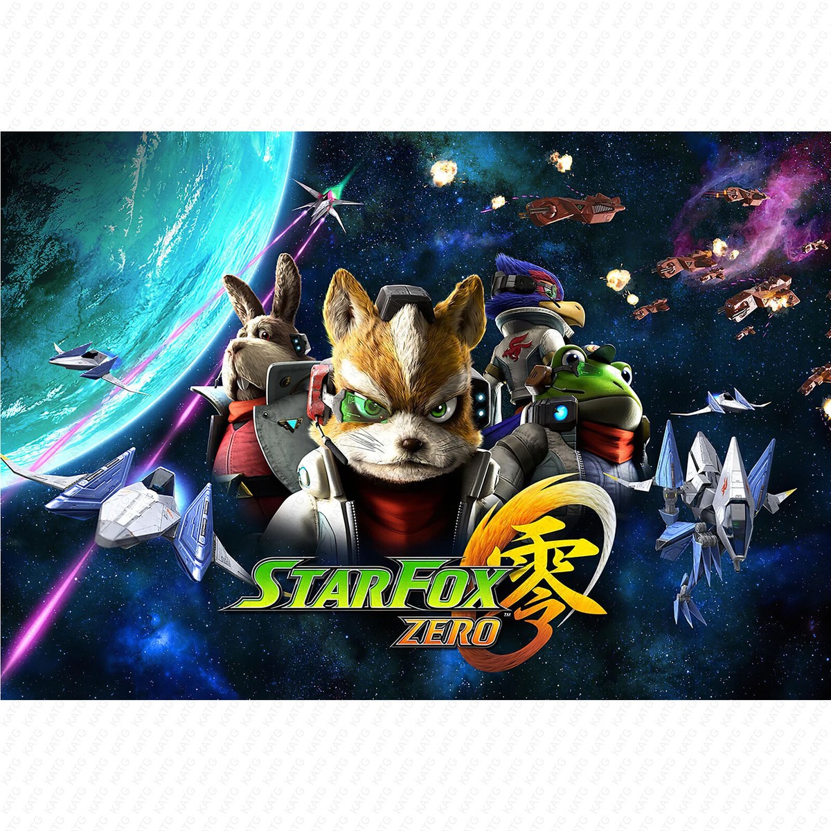 Star Fox Zero Poster Art High Quality 4x6 8x10 11x17 13x19 | eBay