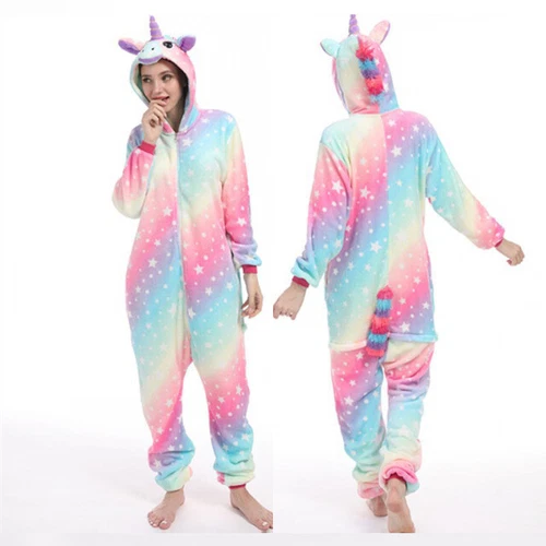 Disfraz Mono Unicornio Adulto Hombres Mujeres Carnaval Juegos con disfraces- - Imagen 4 de 11