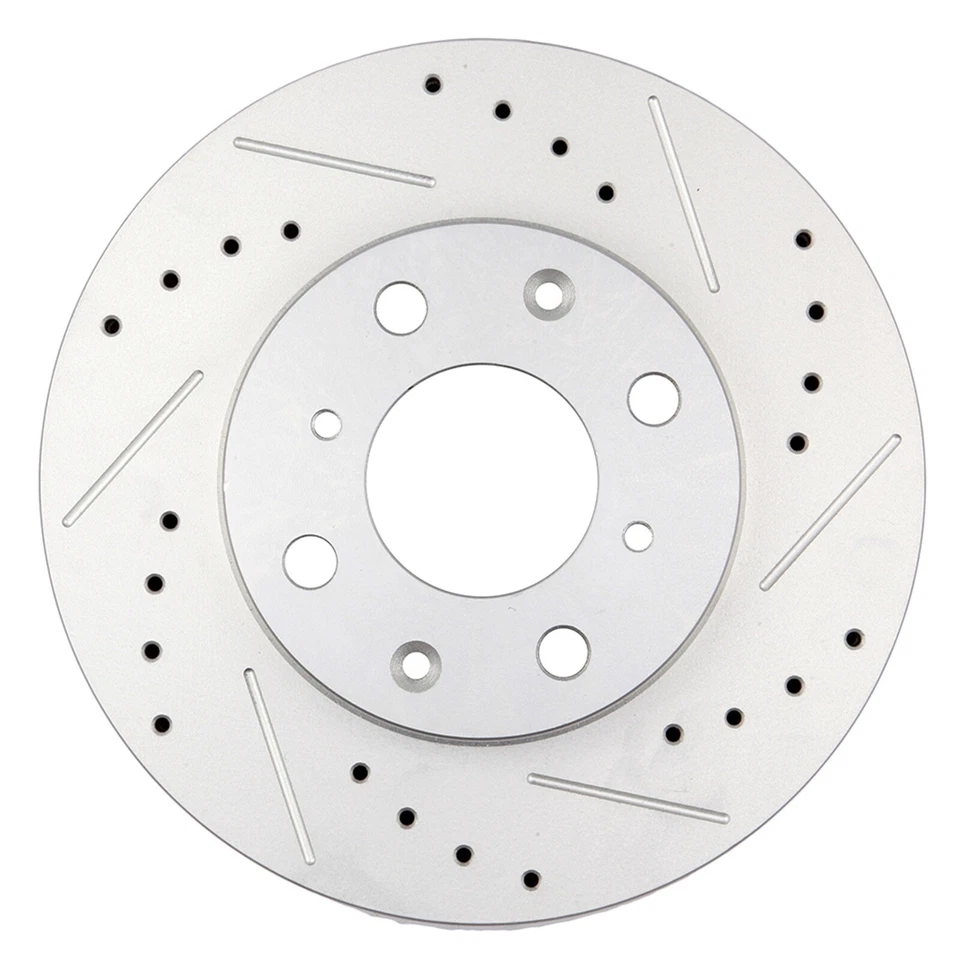 FRONT REAR BRAKE ROTORS AND PADS FITTING FOR 1993-1997 HONDA CIVIC DEL SOL 1.6L - Image 4 of 4