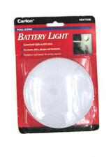 CARLON Pull Cord Closet Lamp Night Light Battery Powered