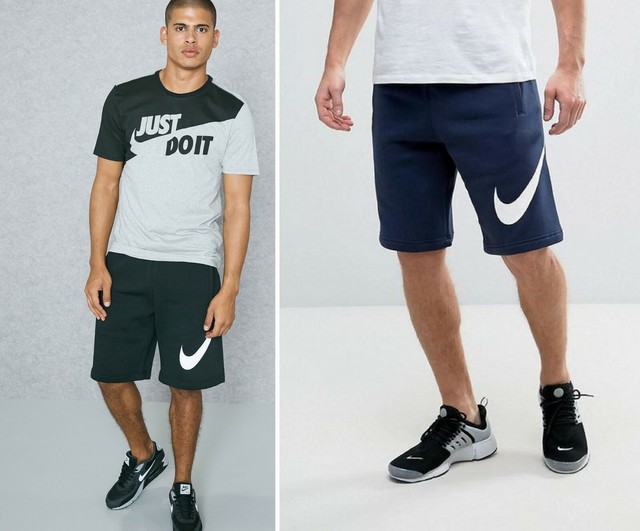 mens fleece gym shorts