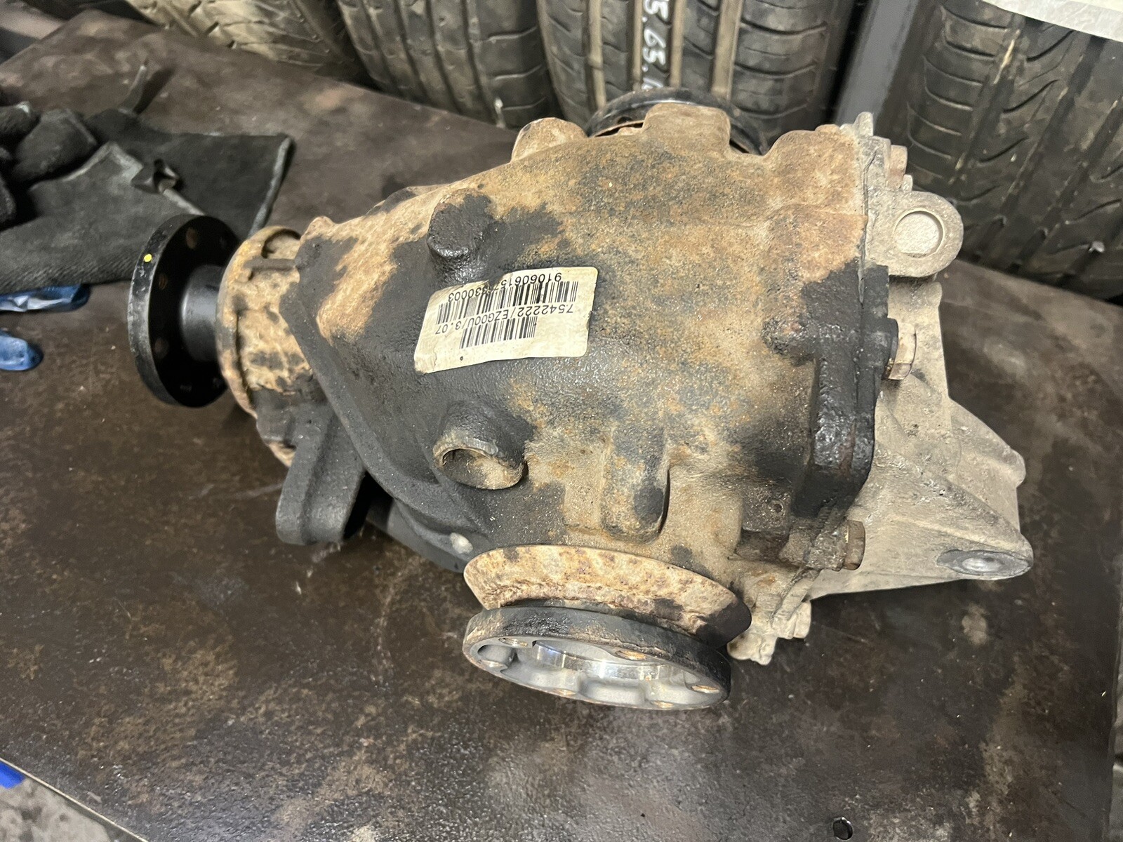 BMW X3 E83 Rear differential Ratio 3.07 DIFF 7542222 eBay