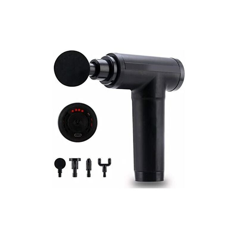 Pistolet de massage électrique masseur corps bras appareil relaxation sans fil discret