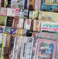 Lot of 50 Mixed Craft Book Booklets Leaflets Chats
