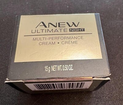 Avon Anew Ultimate Night Multi-Performance Cream 0.50 oz. New