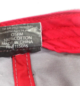 Nintendo NES Controller Baseball Cap Hat 2013 Fits Most Adult/Children's Heads.