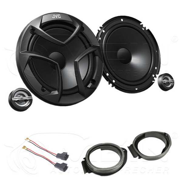 JVC Lautsprecher FüR Opel Adam Ab 2012 Front TüR Vorn 2-Wege Kompo 300W #BY1F-image